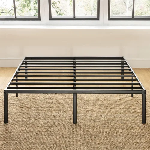 Miniatura 4 de Best Price Mattress - Base de cama metálica de 14 pulgadas, base de colchón con listones de acero de alta resistencia (no requiere somier)
