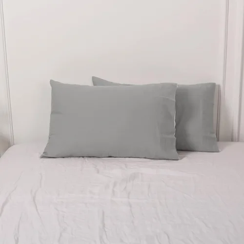Miniatura 16 de Simple&Opulence - Fundas de almohada lumbar de lino 12x20 pulgadas, juego de 2, mezcla de lino y algodón, rectangulares, decorativas, para sofá