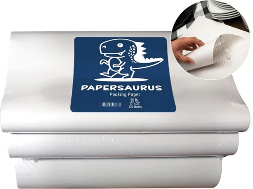 Miniatura 2 de Papel de embalaje de papel de periódico - Hojas de papel de embalaje para mudanza y envío - 640 hojas de papel de periódico - 20 libras, 17 x 27