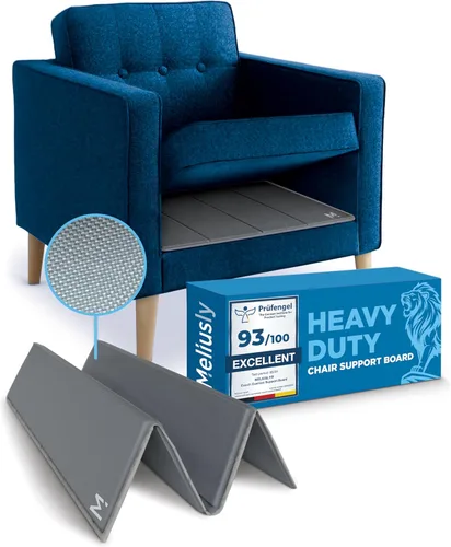 Miniatura 10 de Soporte de cojín de silla resistente para cojines caídos (17 x 22) Soporte de asiento de silla de madera diseñada para asiento hundido, tablas