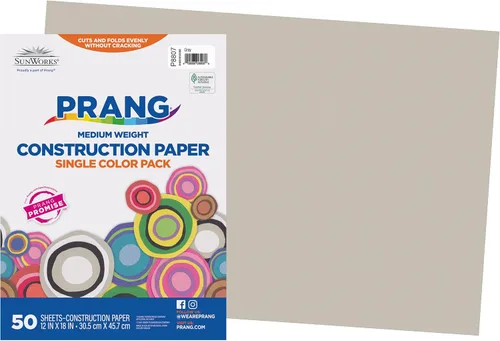 Miniatura 25 de Pacon SunWorks Papel de construcción, Variados 10 Colores surtidos