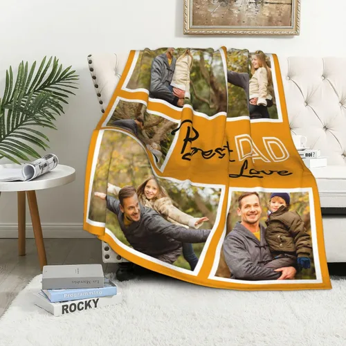 Miniatura 38 de JCETUNO Regalos personalizados de San Valentín para él y ella, mantas personalizadas con foto, mantas de fotos personalizadas, mantas de fotos