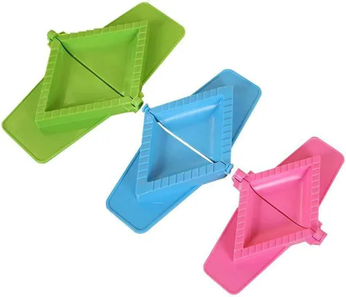 Prensa de molde con bisagras triangulares, 3 piezas, operación manual, acero inoxidable, 3 tamaños, diseño de arco, apto para lavavajillas