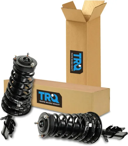 Miniatura 143 de TRQ Conjunto de Amortiguador y Resorte Delantero Cargado con Resorte Helicoidal Pre-ensamblado Compatible con Jeep Cherokee Limited AWD 14-22 Sin