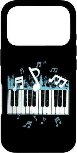 Miniatura 29 de Funda para iPhone 13 Pro Max Piano con teclas musicales y notas