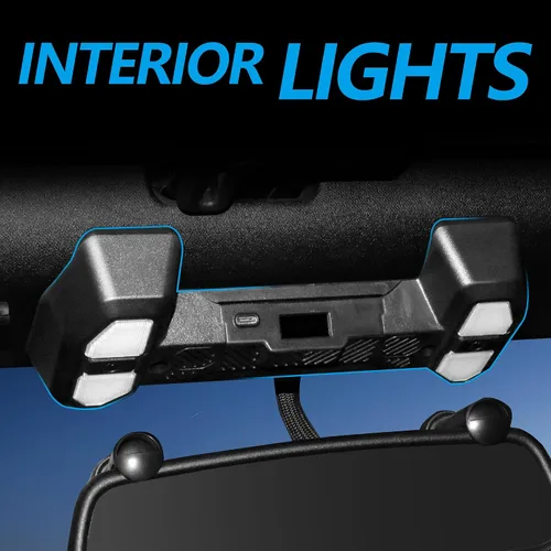 Miniatura 6 de sukemichi Luz Interior de Mapa Compatible con 2012-2018 Jeep Wrangler JK JKU, Luces de Lectura para Accesorios Jeep JK 2 Puertas 4 Puertas