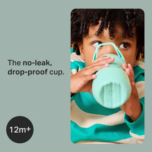 Miniatura 2 de Tommee Tippee - Botella de agua aislada con pico deportivo para niños pequeños de 9oz, vasos antiderrame para niños pequeños de 1 a 3 años, válvula
