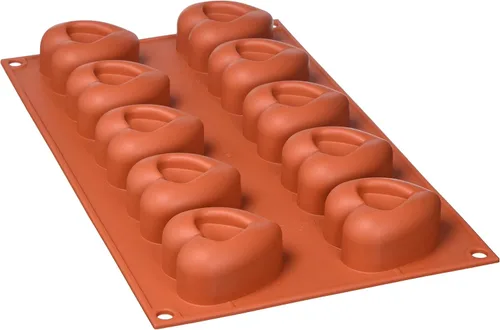 Miniatura 3 de Silikomart Molde de silicona Classic Collection, forma de corazón, grande