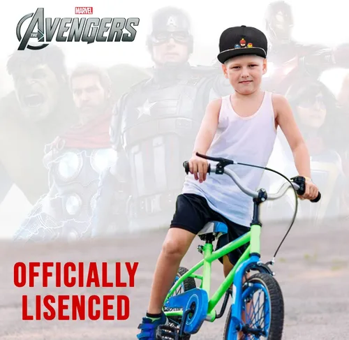 Miniatura 5 de Marvel Legends Capitán América, Ironman, Avengers, Hulk Gorra de béisbol para niños - Sombrero de los Vengadores para jóvenes de 5 a 14 años
