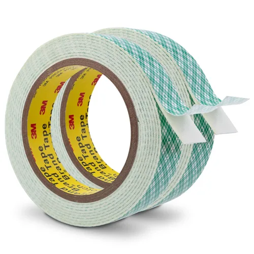 Miniatura 13 de Cinta de espuma de doble cara 0.39" x 10 pies Fabricada con cinta de espuma 3M de pelar y pegar Cinta de montaje Cinta de doble capa de uretano