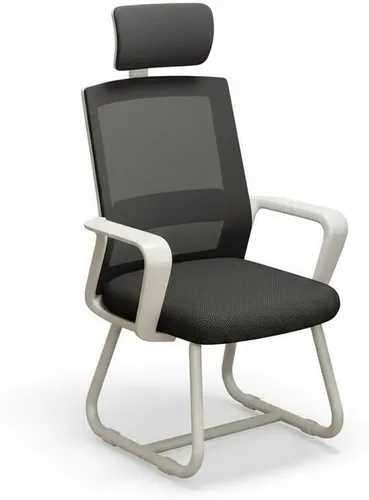 Miniatura 9 de Silla de oficina ergonómica con soporte lumbar y respaldo de malla transpirable, ideal para el hogar y el trabajo