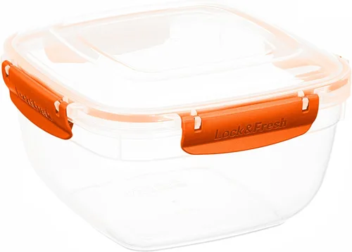 Miniatura 20 de Superio Recipiente de plástico para almacenamiento de alimentos con tapa hermética para cocina, 10 tazas, 80 onzas, libre de BPA, a prueba de fugas