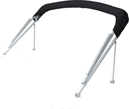 Miniatura 4 de 8' x 10' x 1.25" Deluxe Pontón Bimini Kit (negro)