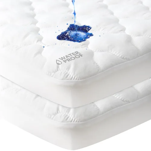 Miniatura 2 de Sábana impermeable para colchón de 4 mamás Playard, niños empacar y jugar, protector de funda de colchón para 4moms Breeze Plus Playard & Breeze GO