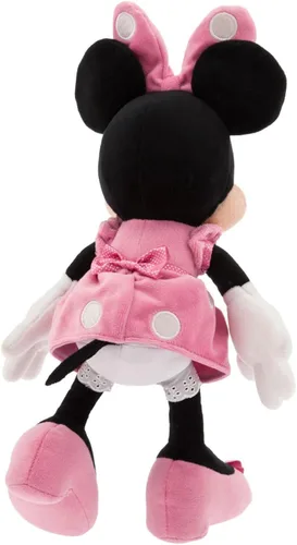 Miniatura 3 de Disney Store Peluche Oficial de Minnie Mouse en Rosa - 14 Pulgadas Suave Coleccionable - Diseño Atemporal y Calidad Premium - Regalo Ideal
