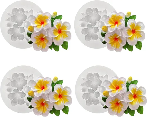 Miniatura 13 de 2 moldes de silicona con diseño de flores para velas, molde de decoración de pastel de chocolate con flores 3D, cera de jabón, resina epoxi