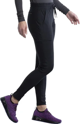 Miniatura 6 de Form Scrub Pants para mujer elástico tejido con cordón para mujer CK095