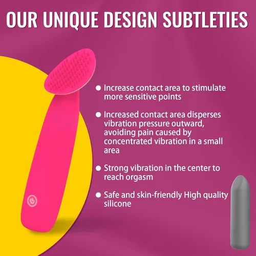 Miniatura 4 de Juguetes para Adultos Vibrador Varita, Juguetes Sexuales para Parejas para Pene Vulva Estimulador de Clítoris, Mini Vibradores Bala con 10 Modos