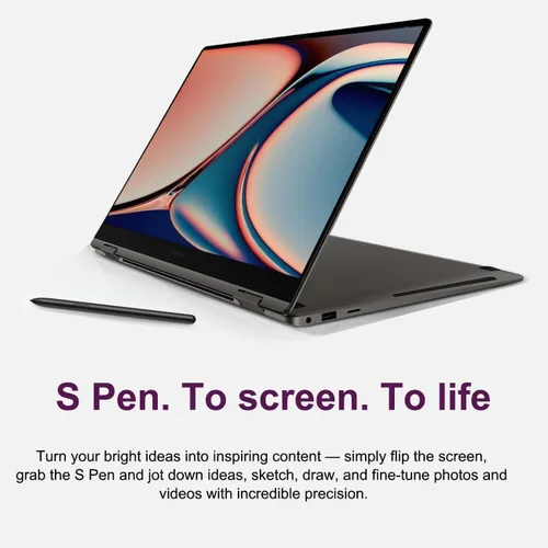 Miniatura 8 de Samsung Galaxy Book3 Pro 360 2-in-1 Laptop (16" 3K Touchscreen, Intel 12-Core i7-1360P, 16GB RAM, 512GB SSD, S Pen), AMOLED,Business, Creator