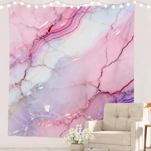 Miniatura 39 de Batmerry Abstract Repeat Polyester Tapestry, Tiled Directional Lightweight Wall Hanging High-Definition Print Backdrop For Dorm Room Bedroom Living