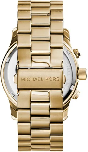 Miniatura 5 de Michael Kors Runway - Reloj cronógrafo de acero inoxidable, MK8077 - Cronógrafo de pista
