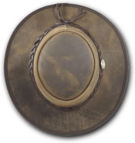 Miniatura 3 de Barmah Hats Sombrero plegable de cuero Bronco - Artículo 1060