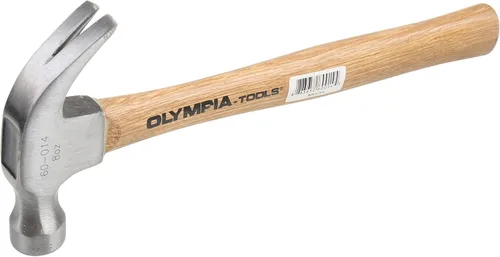 Miniatura 7 de Olympia Tools Martillo de garra, 60-014, 8 onzas, plateado