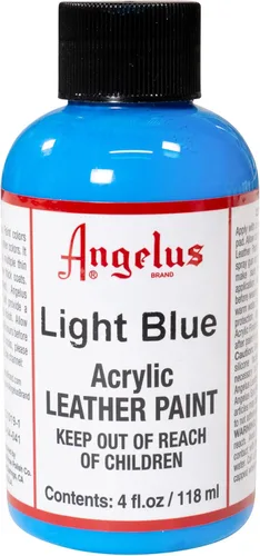 Miniatura 110 de Angelus - Pintura acrílica para cuero, 4 Fl Oz, color blanco - Pintura para cuero profesional flexible, resistente a grietas, arañazos