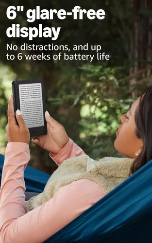 Miniatura 5 de Amazon Kindle 16 GB (último modelo): El Kindle más ligero y compacto, con cambios de página más rápidos y mayor relación de contraste para una mejor