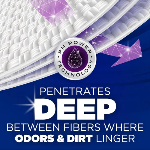 Miniatura 6 de ARM & HAMMER Deep Clean - Detergente líquido para ropa con fórmula de olor, aroma Radiant Burst, 75 onzas líquidas, 50 cargas