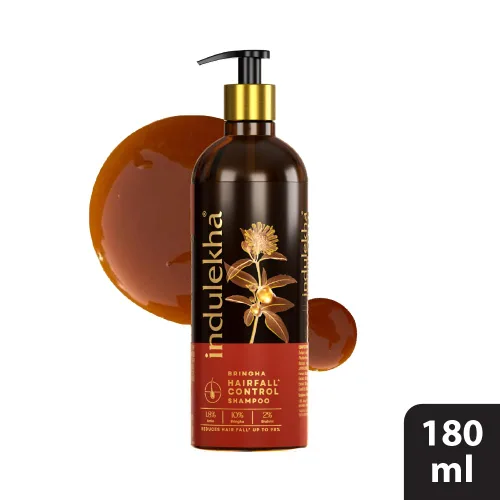 Miniatura 2 de Indulekha Bringha Hairfall Control Shampoo (limpiador de cabello) 6.1 fl oz, 6.08 oz