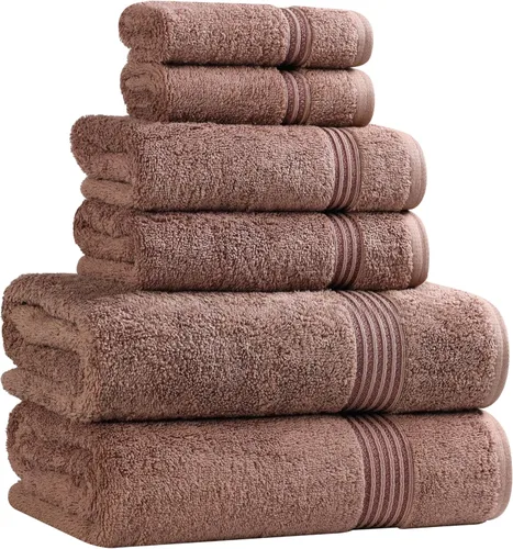 Miniatura 178 de Superior - Juego de 8 toallas de mano de algodón egipcio, toallas básicas de secado rápido, toallas pequeñas absorbentes, faciales, spa, cocina