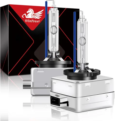 Miniatura 10 de WinPower Bombillas de repuesto para faros delanteros HID Xenón D1S de 35 W, 6000 K, paquete de 2