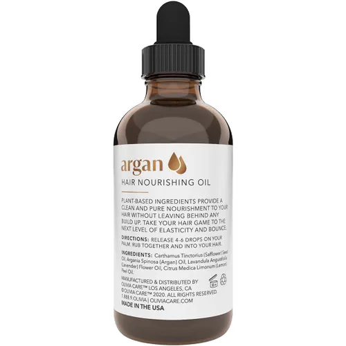 Miniatura 2 de Olivia Care Aceite para el cabello hecho con ingredientes naturales a base de plantas, proporciona hidratación, suavidad y humedad, tratamiento