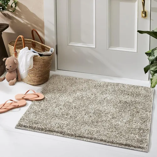Miniatura 10 de WESTLOOM Alfombra de pasillo de 2 x 8 pies, alfombra de pelo de alta calidad, antideslizante, no desprende pelusa, alfombra gruesa para sala