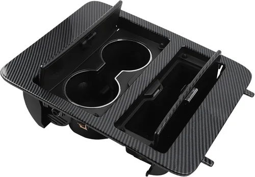 Miniatura 9 de Dasbecan - Portavasos para consola central delantera, reemplazo compatible con Chevrolet Avalanche 2007-2013 Silverado Suburban Tahoe GMC Sierra