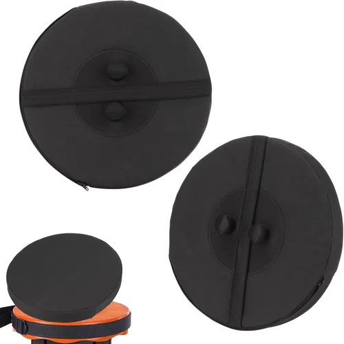 Miniatura 8 de Cojín de Taburete Telescópico con Espuma con Memoria, Almohadillas de Silla de Taburete Plegable Redondo Engrosado, Cojín de Taburete Plegable