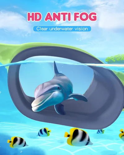 Miniatura 5 de Gafas de natación para niños, gafas de natación para niños de 6 a 14 años, gafas de piscina con protección UV antivaho para niños y niñas Azul