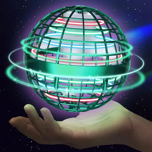 Miniatura 10 de Sosuy Bola de orbe voladora 2026 para niños, mágico, hover cósmico, boomerang, espacio, flotante, mini drone giratorio a mano, juguetes de Navidad