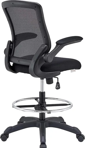 Miniatura 6 de Silla giratoria Modway Veer, Negro