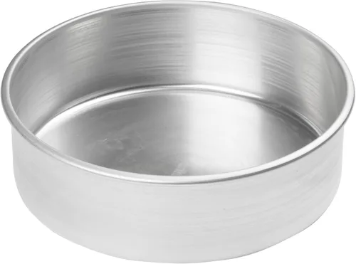 Miniatura 3 de Winco Molde redondo de aluminio resistente para pasteles de capas, 8" x 2