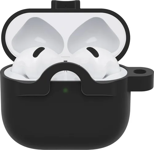 Miniatura 3 de OtterBox Funda suave al tacto para AirPods de 4ª generación, cristal negro, funda protectora para Apple AirPods
