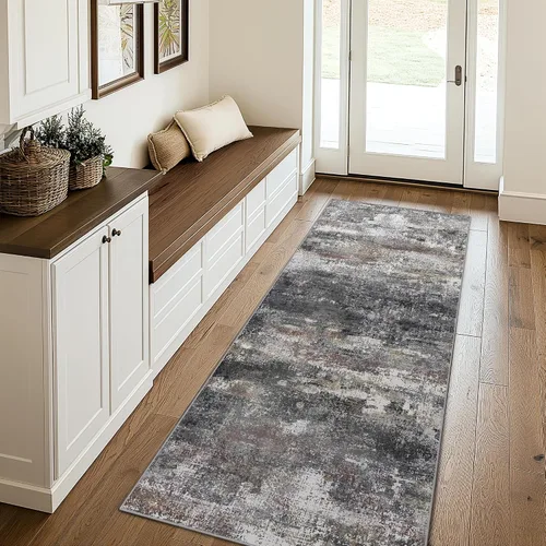 Miniatura 84 de BEIMO Alfombra de pasillo para cocina, alfombra lavable a máquina de 2 x 5 para entrada, alfombras modernas y abstractas suaves, cubierta de piso