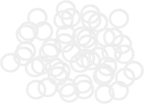Miniatura 9 de uxcell Juntas tóricas de silicona, 0.236 in OD 0.047 in ID 0.094 in Ancho VMQ Junta de sello para válvulas de compresor reparación de tuberías