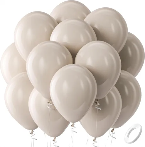 Miniatura 194 de Bezente - Globos de 12 pulgadas de látex con confeti para bodas, graduaciones, despedidas de soltera y cumpleaños, aptos para helio, dorado, 60