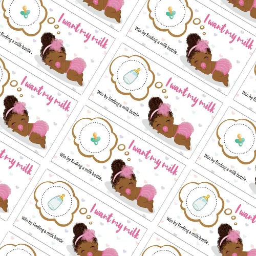 Miniatura 4 de REWIDPARTY Tarjetas de juego de fiesta para raspar para baby shower (32 piezas) Actividad para despedida de soltera baby shower, boletos festivos