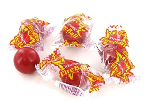Miniatura 2 de ATOMIC FireBall Candy Jawbreakers, caliente, bolsa de 1 libra