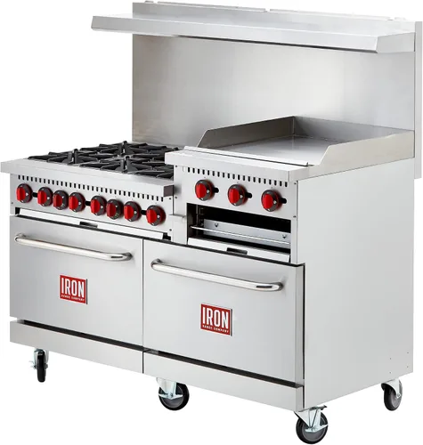 Miniatura 4 de Iron Range Rango IR-6B24RG, 60" 276,000 BTU, Acero Inoxidable