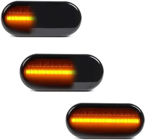 Miniatura 4 de Xinctai 2 luces LED dinámicas de señal de giro con lente ahumada compatible con VW Golf 4 Mk4 Gti R32 Jetta Passat B5 Lupo Polo Sharan Vento Fox