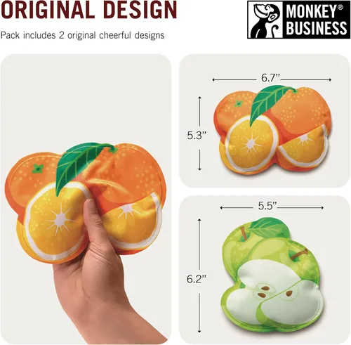 Miniatura 4 de Monkey Business Icepadz - Juego de hielo suave, bolsas de hielo reutilizables para biberones y leche materna, bolsa de hielo delgada